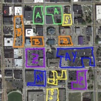 Division of Labor Map for Ghost Parking Lot Tour