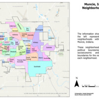Muncie Neighborhood Map
