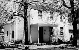 Eggleston's home in Vevay