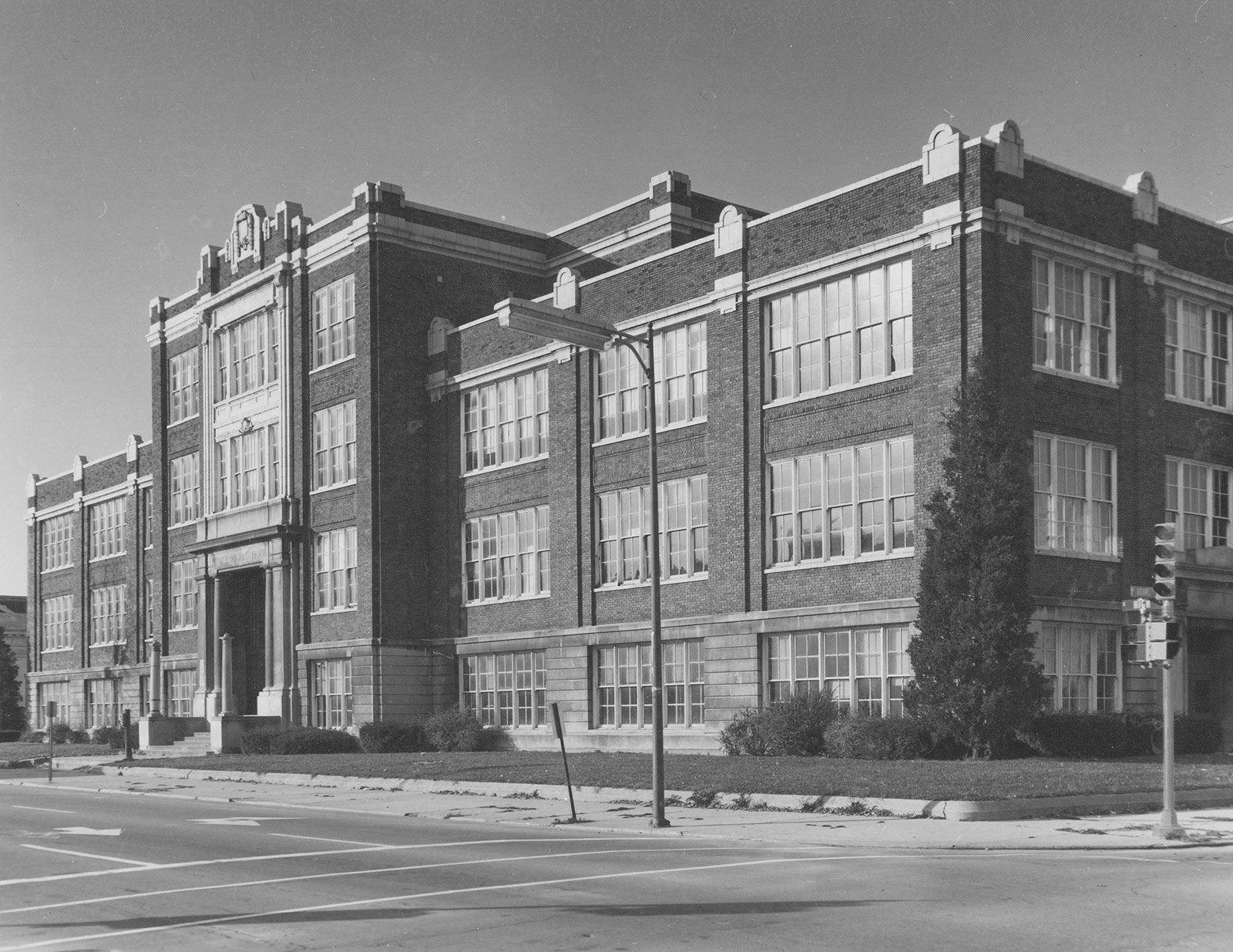 Muncie Central High School in the 1970s.
