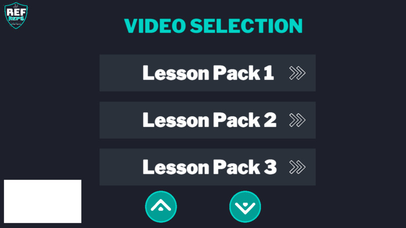 Selecting Pack - Admin Portal