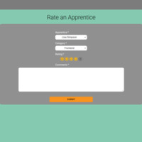Rate Apprentice Page - Ratings App